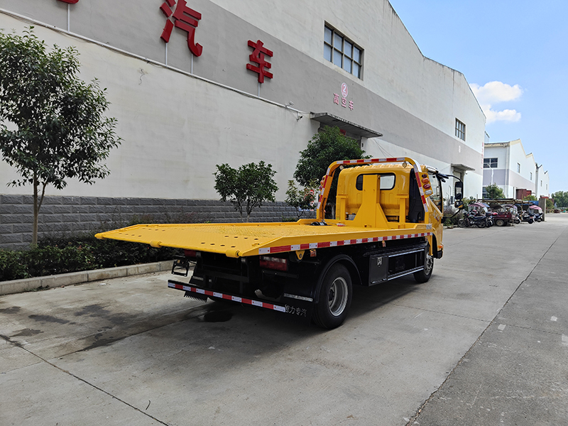 國六藍牌解放虎VN全落地清障車(重載型)